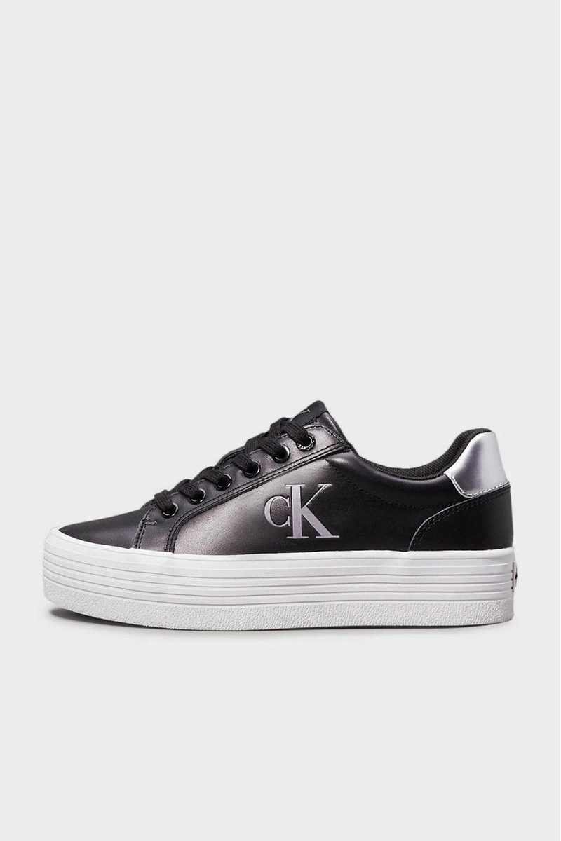 Calvin Klein Kadın Siyah Platform Taban Sneaker