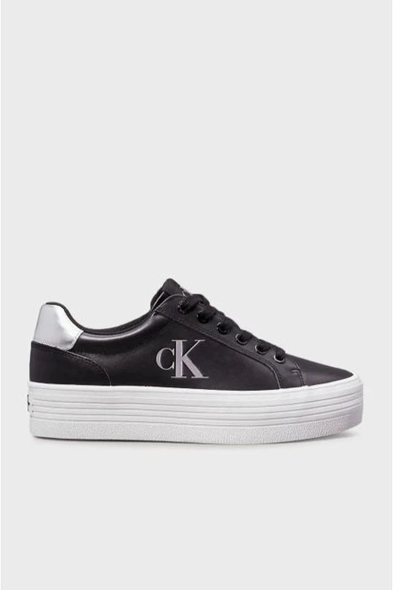 Calvin Klein Kadın Siyah Platform Taban Sneaker