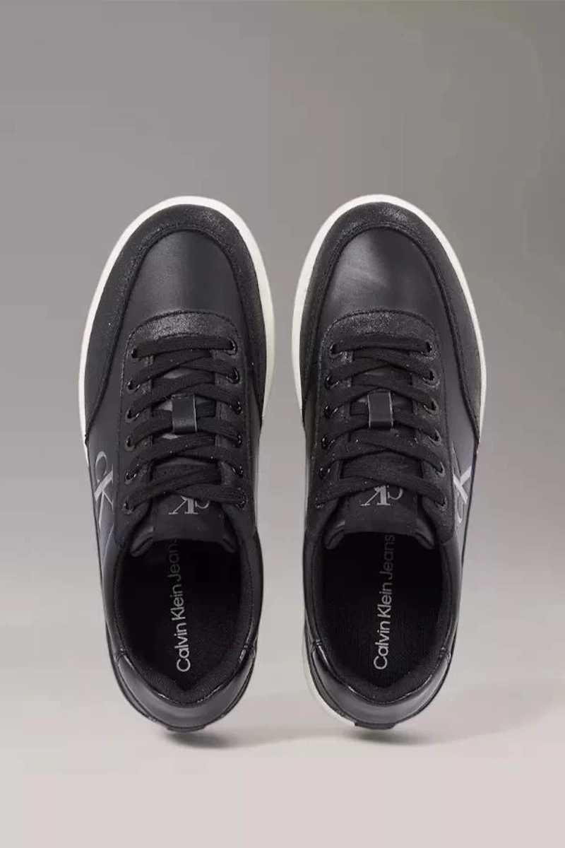 Calvin Klein Kadın Siyah Classic Mono Sneaker