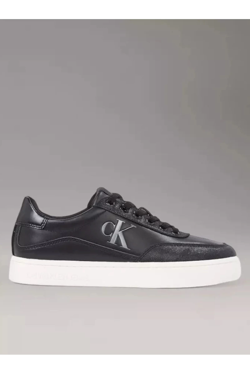 Calvin Klein Kadın Siyah Classic Mono Sneaker