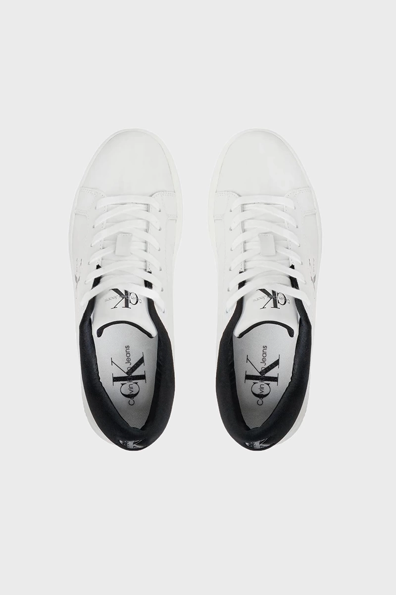 Calvin Klein Kadın Classic Lowlaceup Beyaz Sneaker