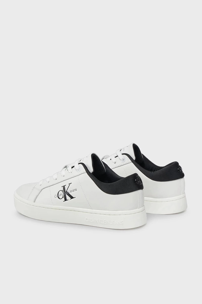 Calvin Klein Kadın Classic Lowlaceup Beyaz Sneaker