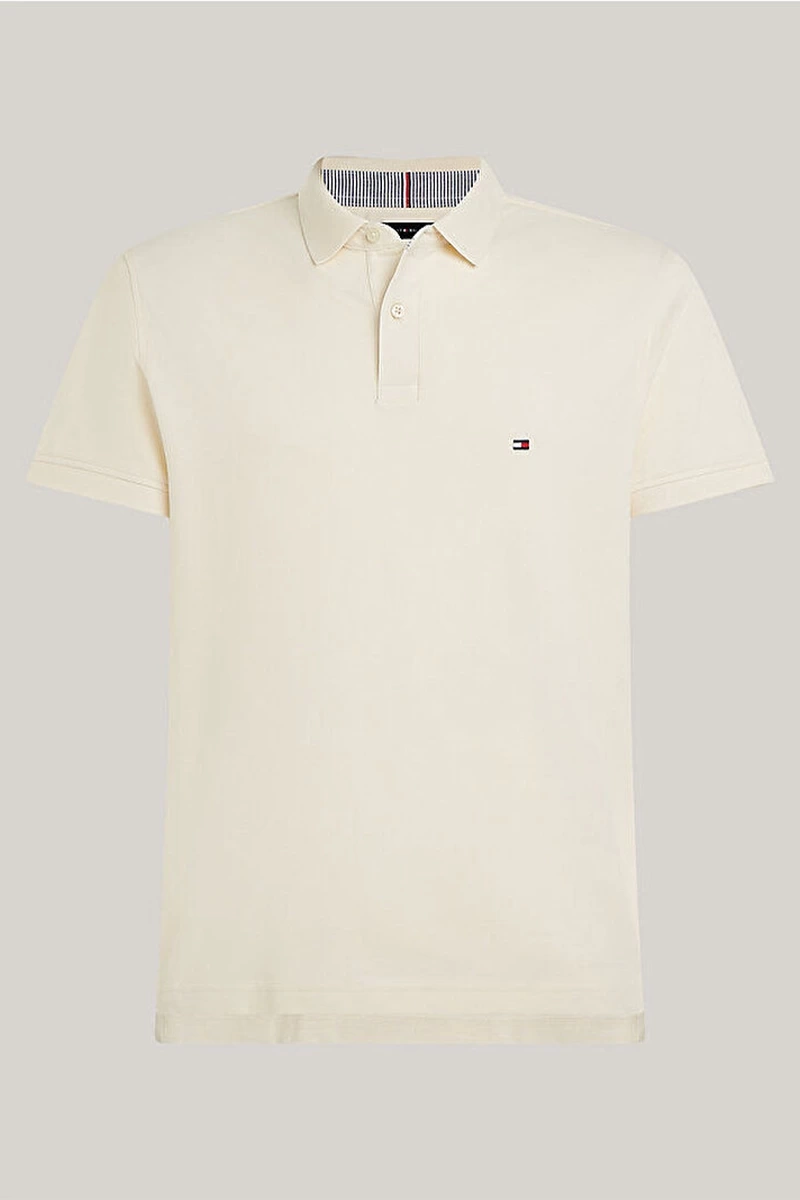 Tommy Hilfiger Erkek 1985 Bej Polo T-Shirt