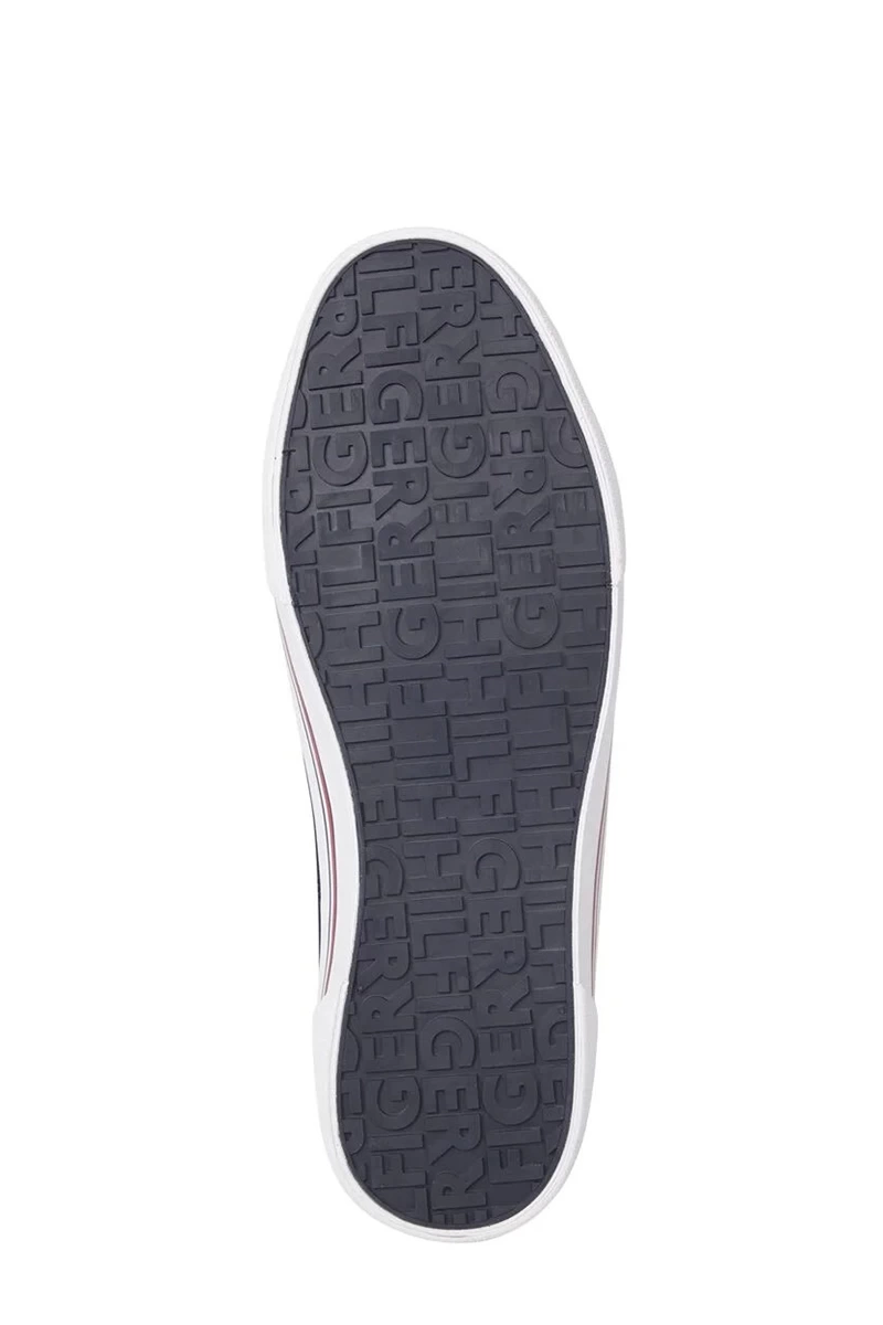 Tommy Hilfiger Mavi Erkek Canvas Sneaker