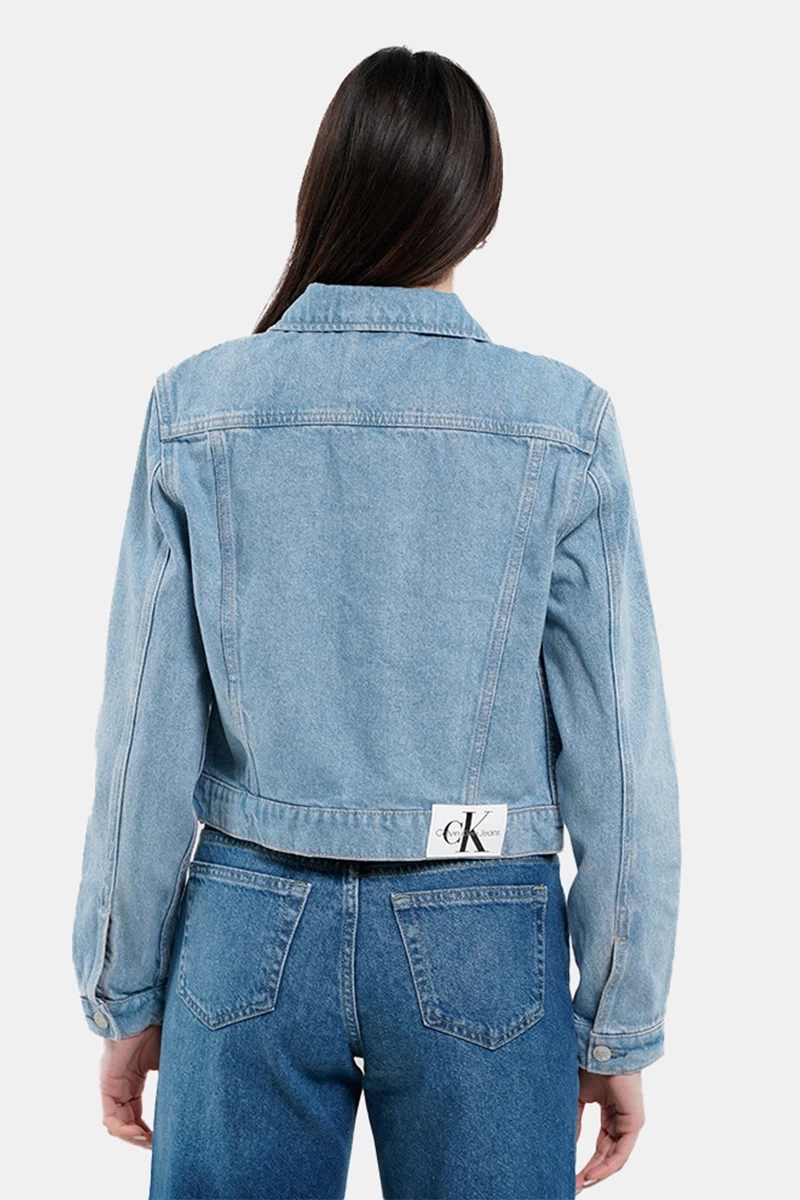 Calvin Klein Kadın Cropped 90S Denim Ceket
