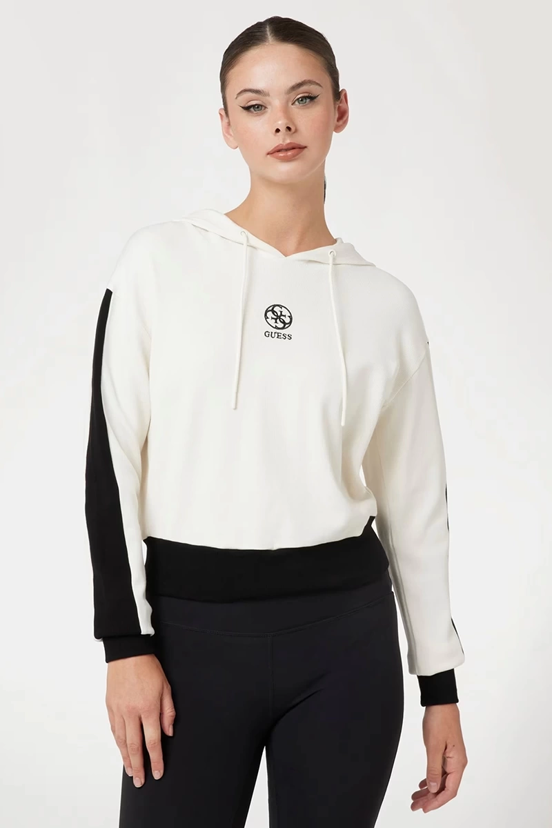 Guess Kadın  Rib Örgü Sweatshirt