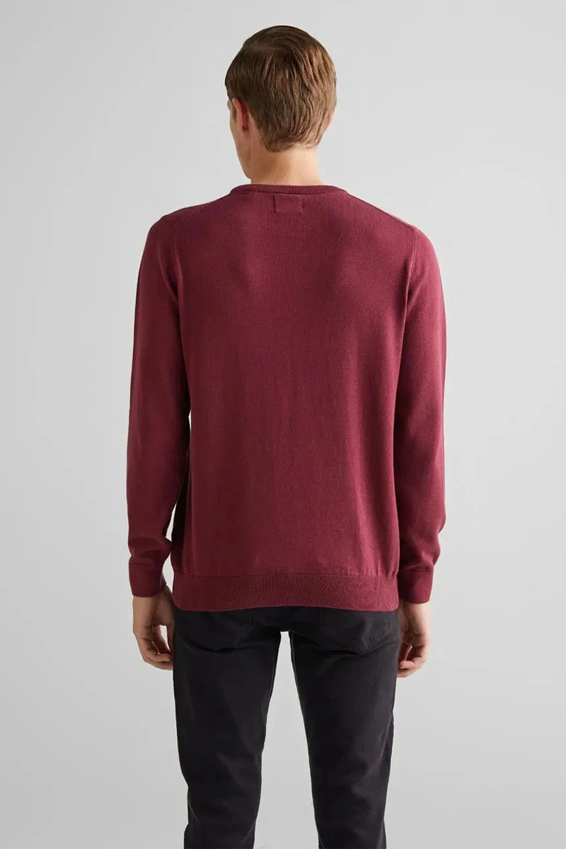 Gant Erkek Bordo Regular Fit Kazak