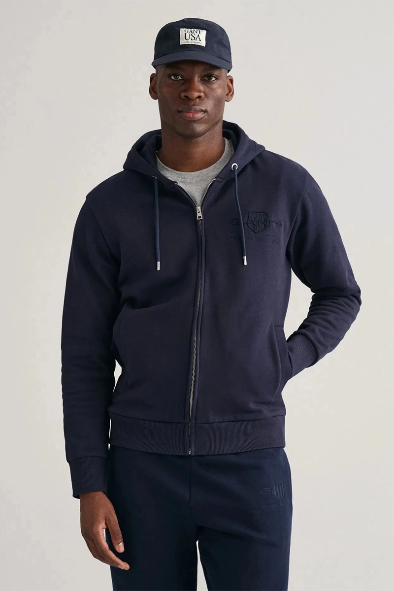 Gant Erkek Lacivert Regular Fit Ceket