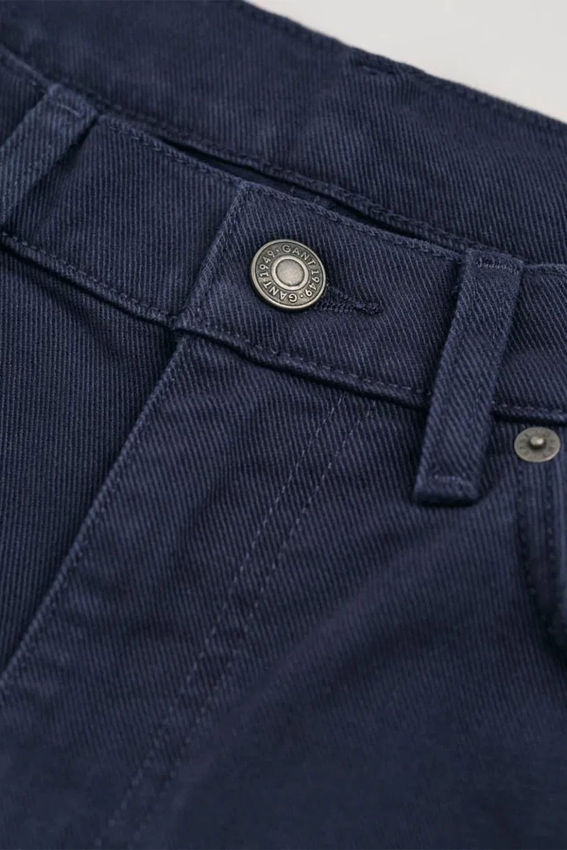 Gant Erkek Lacivert Slim Fit Pantolon