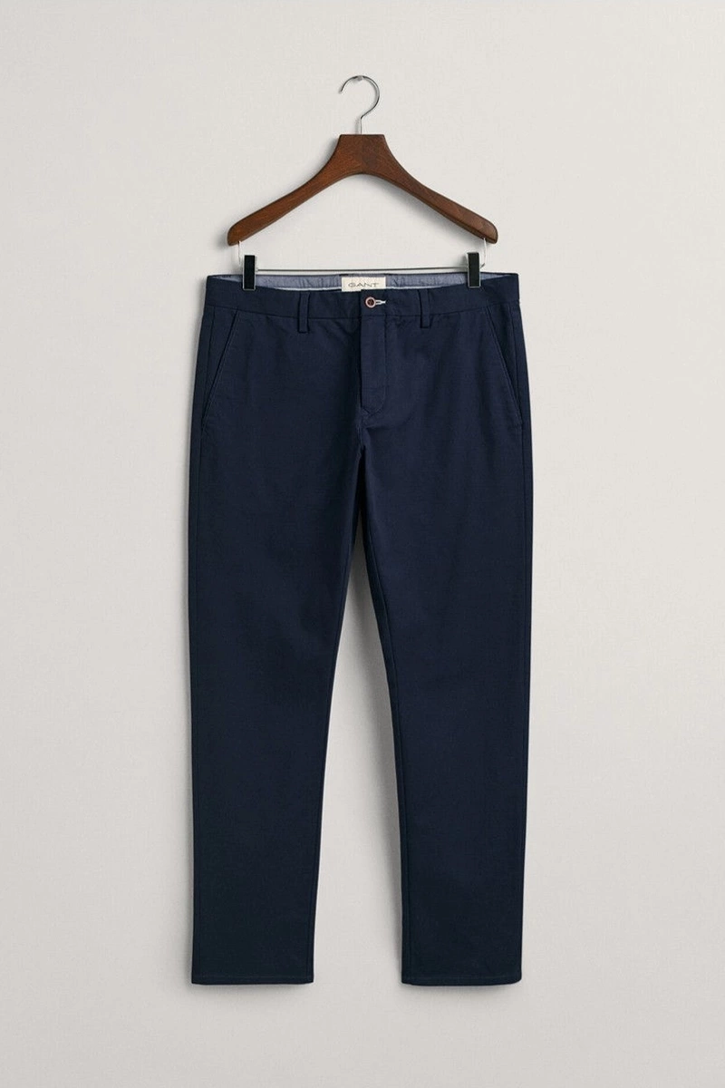 Gent Erkek Lacivert Slim Fit Pantolon