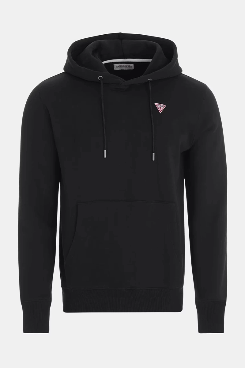 Guess Erkek Siyah Iconic Sweatshirt