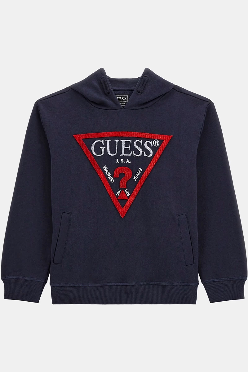 Guess Çocuk Üçgen Logolu Sweatshirt