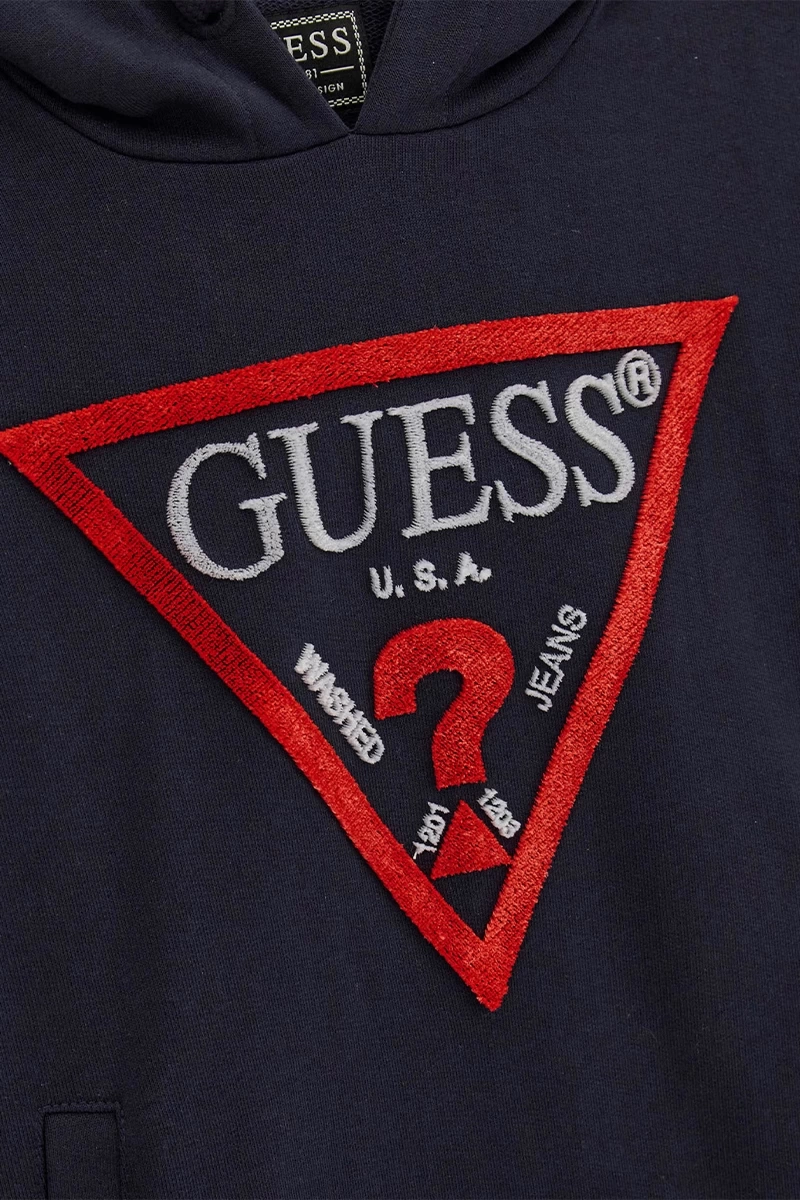 Guess Çocuk Üçgen Logolu Sweatshirt