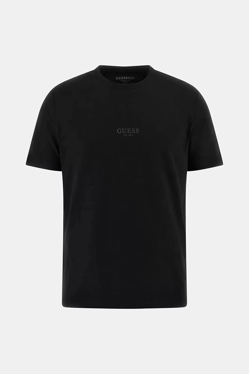 Guess Erkek Kısa Kollu Siyah T-Shirt