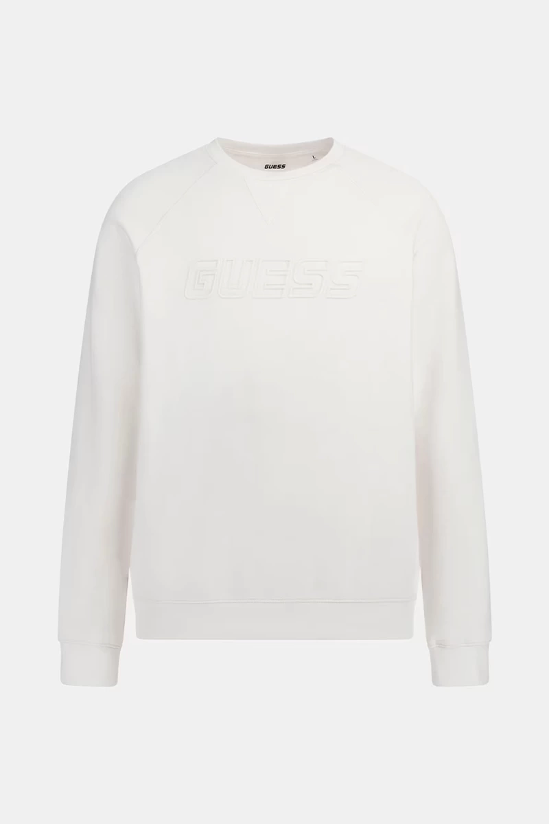 Guess Erkek Önü Logolu New Aldwin Sweatshirt