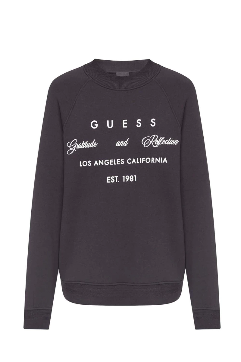 Guess  Hoody Üçgen Kadın Sweatshirt