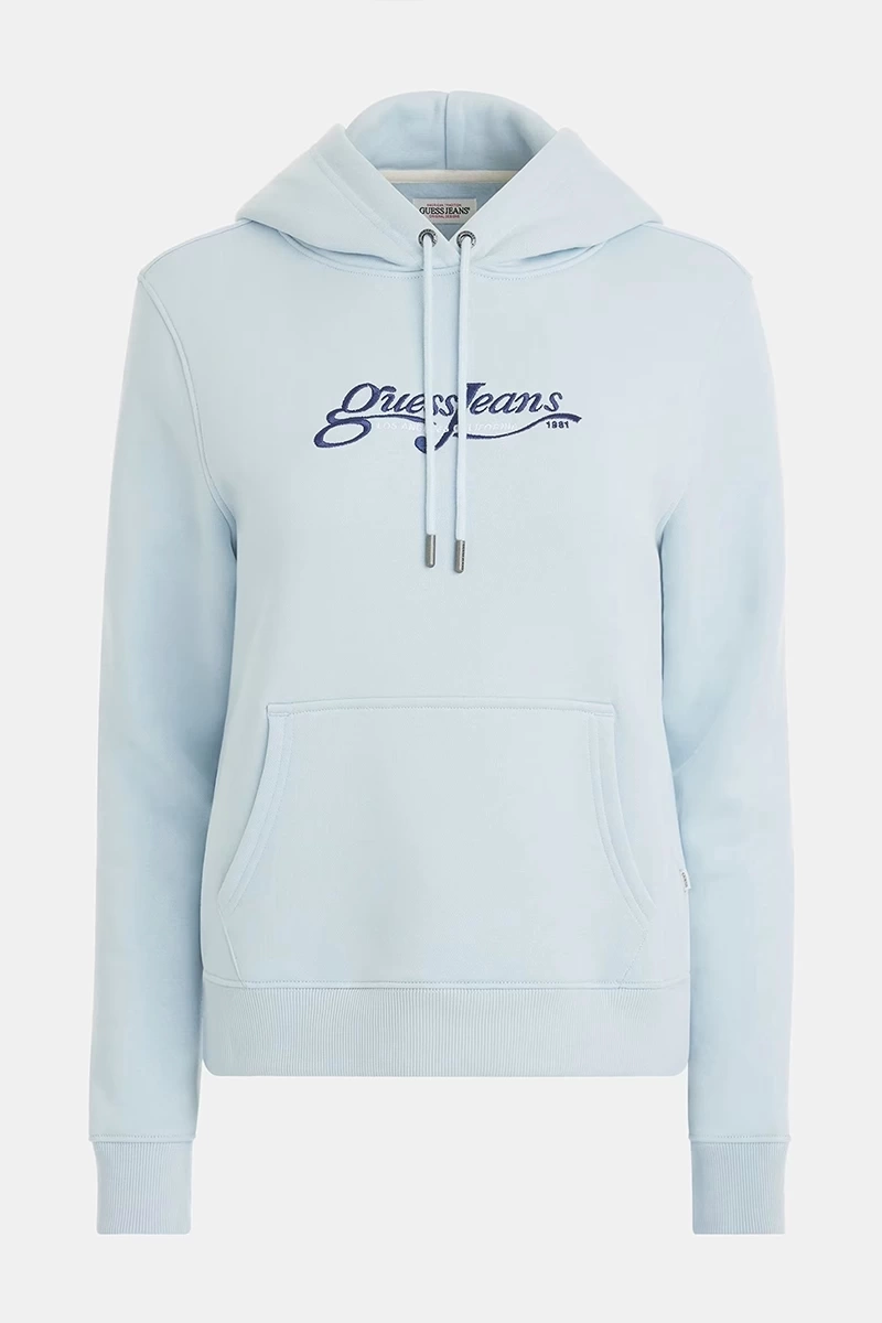 Guess Kadın Califiorna Nakış İşlemeli Sweatshirt