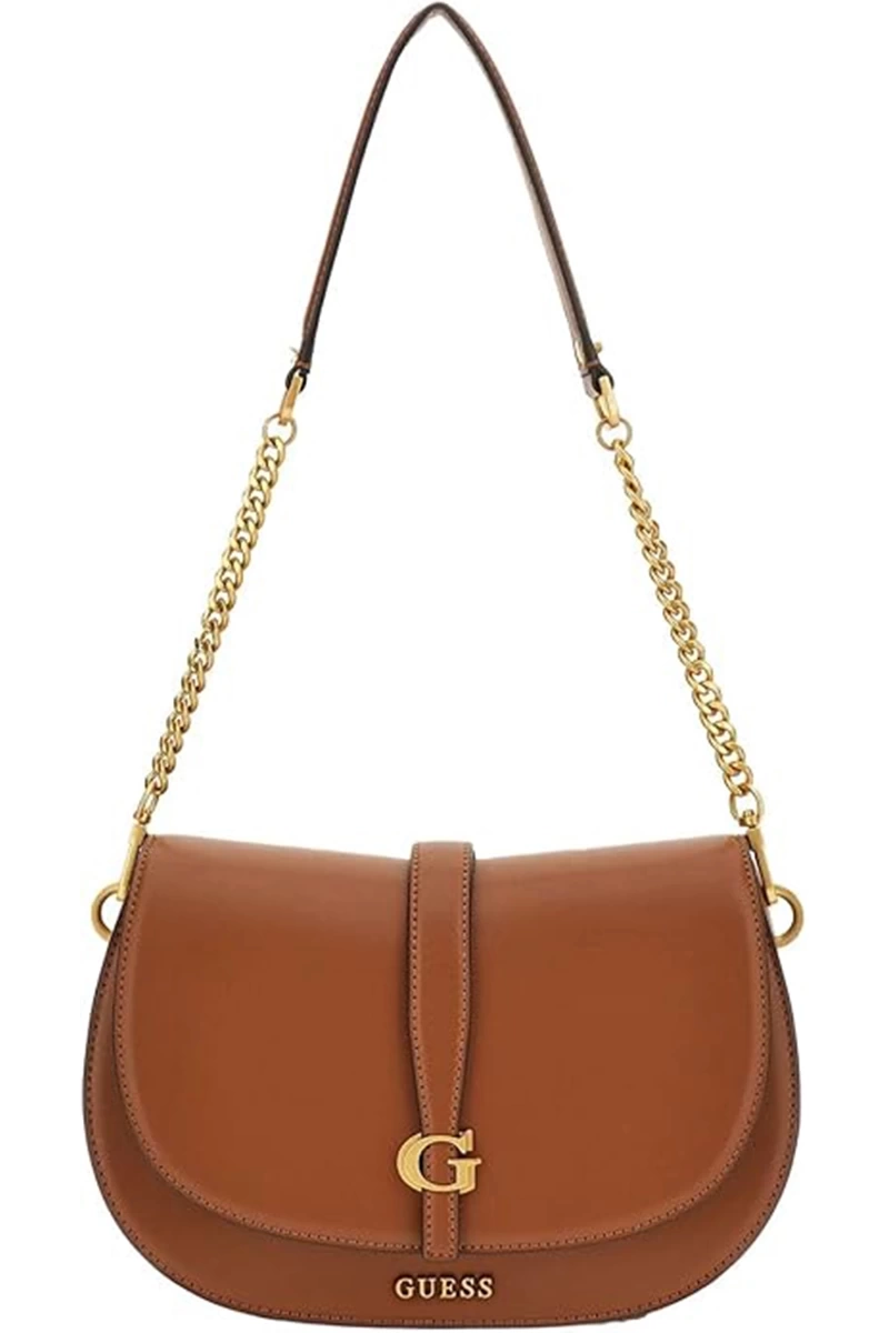 Guess Kadın   Kahverengi Crossbody Çanta