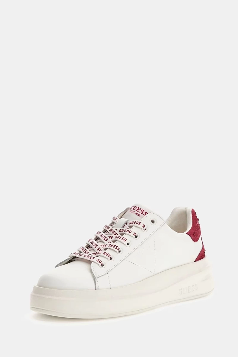 Guess Kadın Elbina Hakiki Deri Sneaker