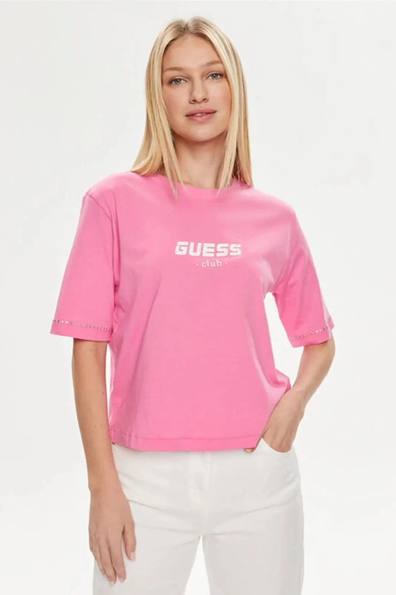 Guess Kadın Natalia Boxy T-Shirt