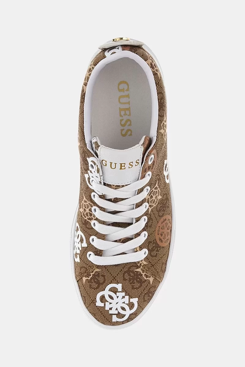 Guess Kadın Gianele 4G Şakayık Logolu Sneaker