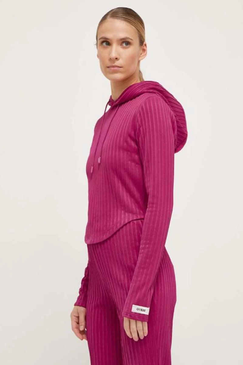 Guess Kadın Anneka Pembe Sweatshirt