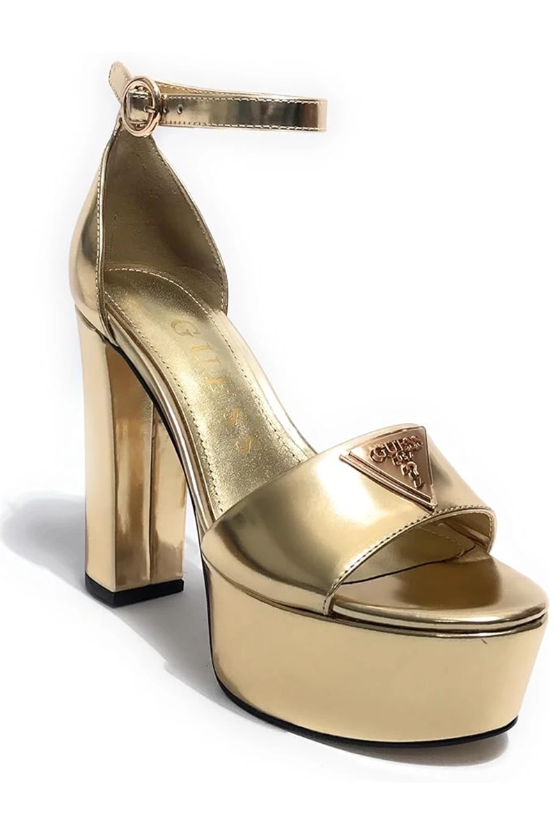Guess Kadın Topuklu Gold Ayakkabı
