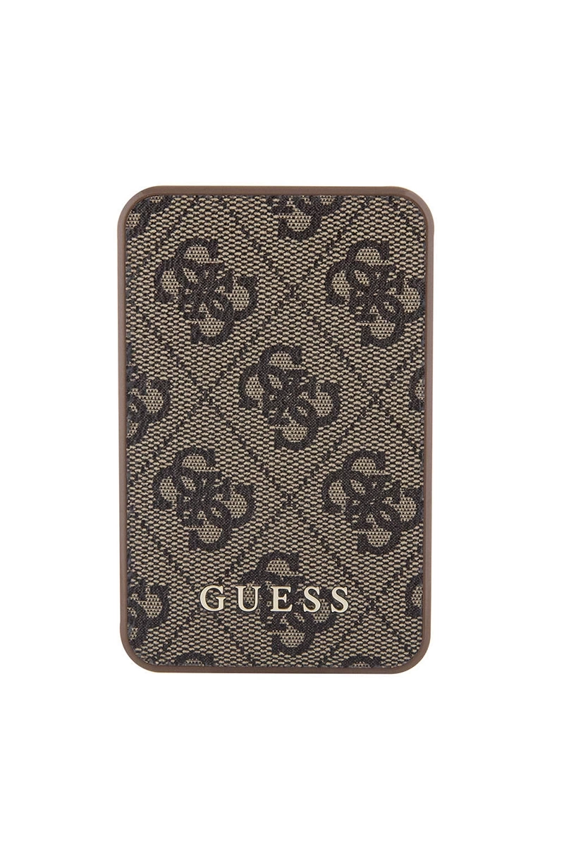 GUESS POWERBANK PU LEATHER 5000 MAH 15W BROWN