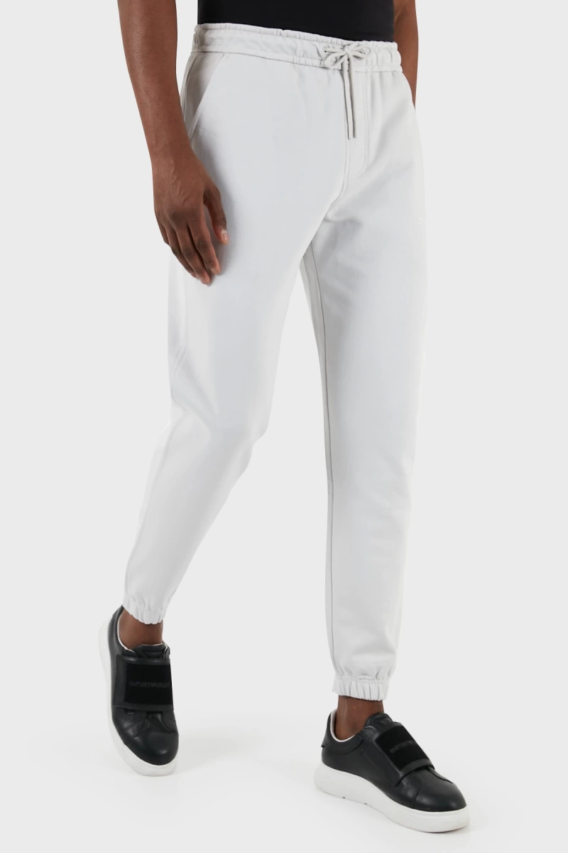 Calvin Klein Erkek Regular Fit Jogger Gri Eşofman Altı