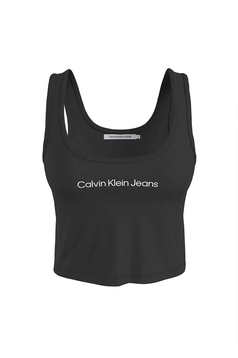 Calvin Klein Kadın Askılı Siyah Atlet