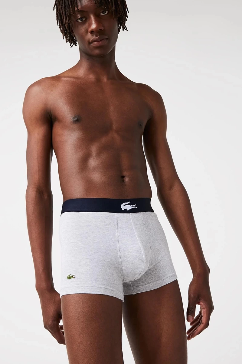 Lacoste Core Erkek 3lü Lacivert Boxer