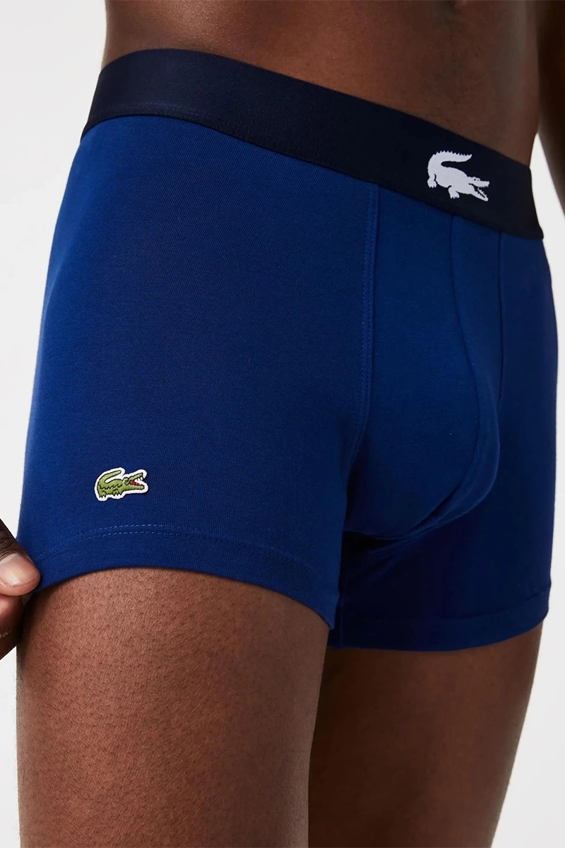 Lacoste Core Erkek 3lü Lacivert Boxer