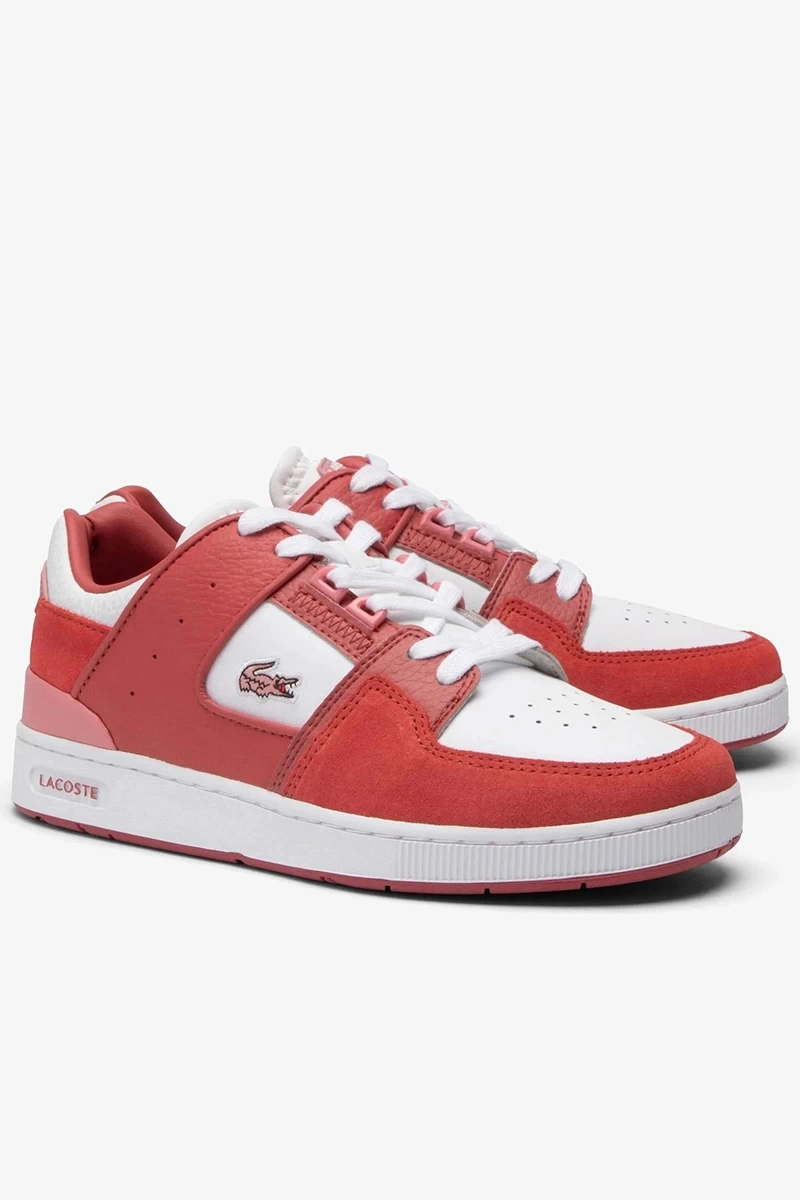 Lacoste Court Cage Kadın Kırmızı Sneaker