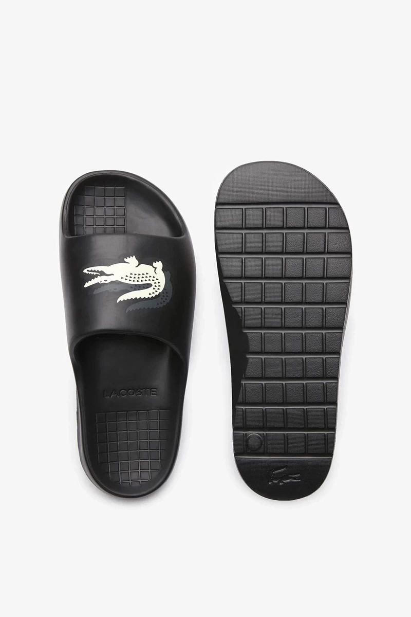 Lacoste Croco 2.0 Evo Erkek Siyah Terlik