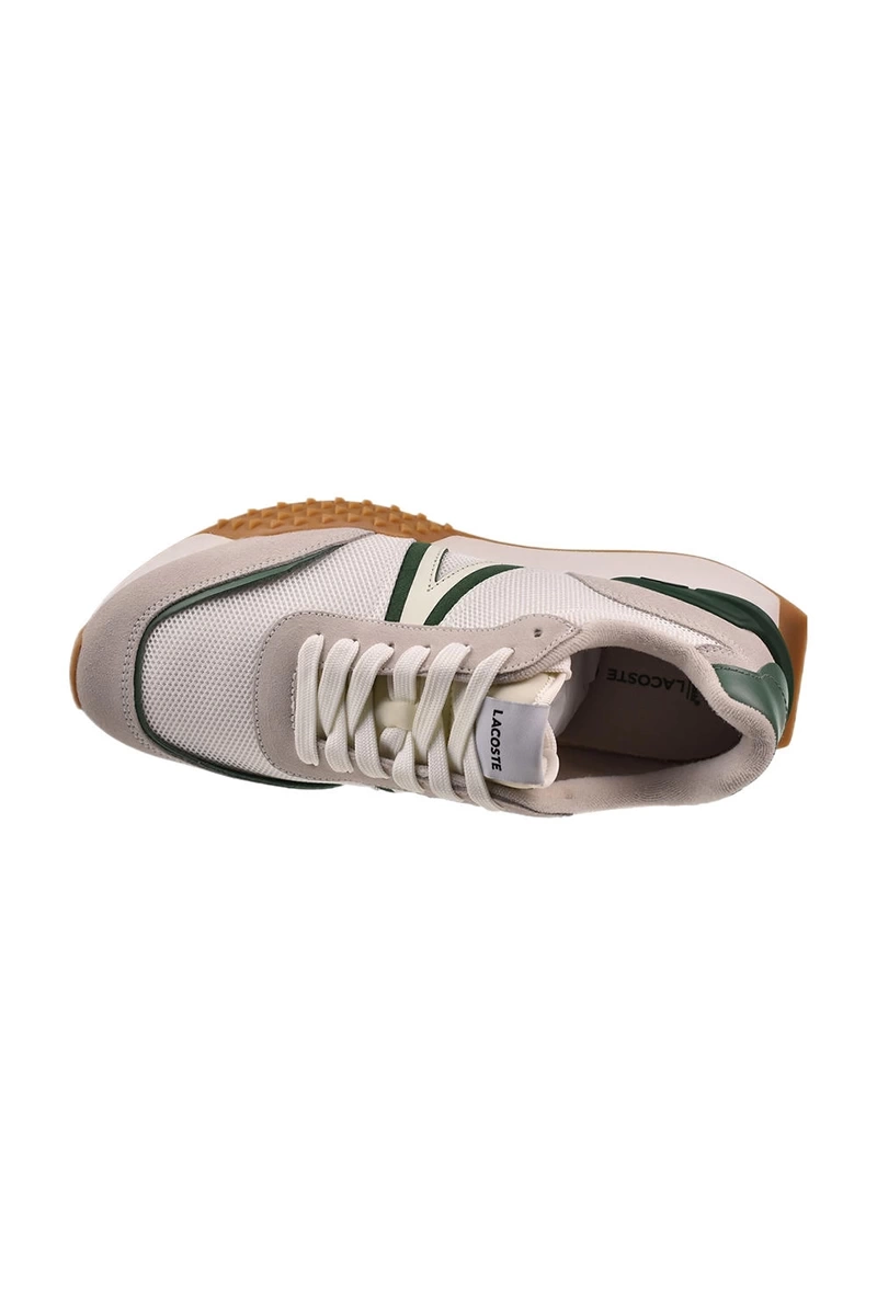 Lacoste Erkek L-Spin Yeşil Krem Sneaker