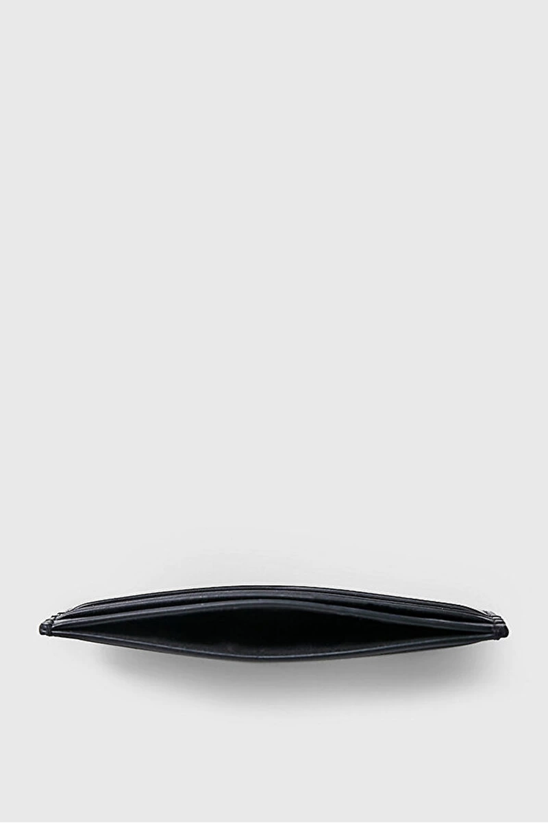 Calvin Klein Logo Baskılı Siyah Kartlık