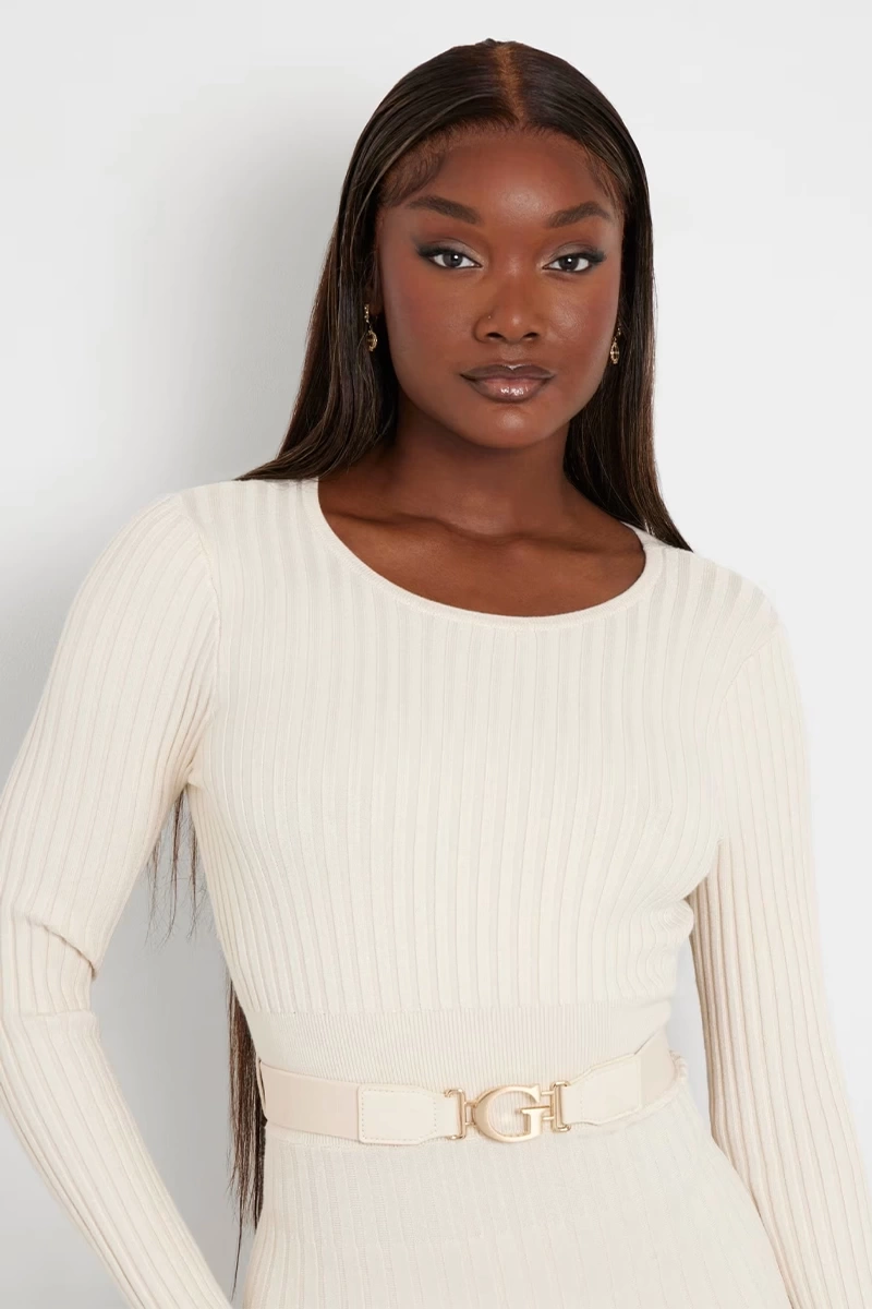 LS RIB PLEATED PAIGE