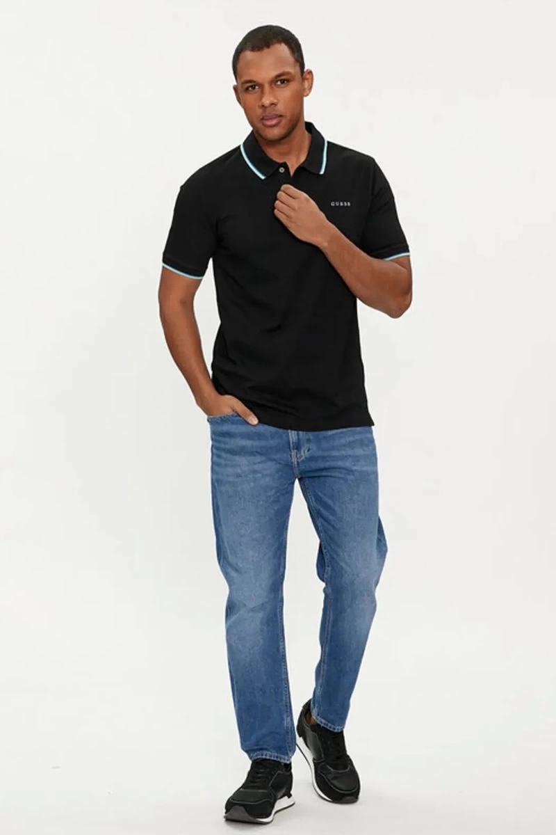 Guess Erkek Klasik Polo T-Shirt