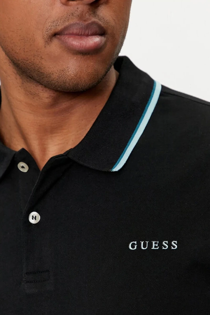 Guess Erkek Klasik Polo T-Shirt