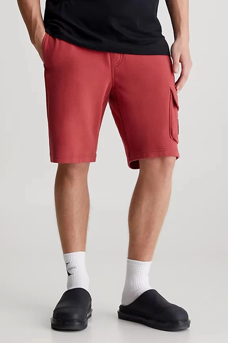 Calvin Klein Erkek Garnet Kargo Terry Jogger Şort