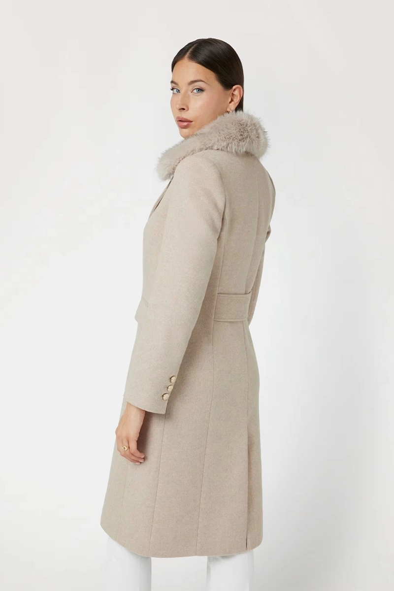 NANCY FIT COAT FAUX