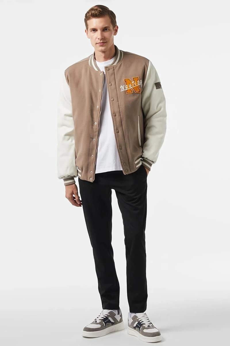 Nautica Erkek Bomber Logolu Mont