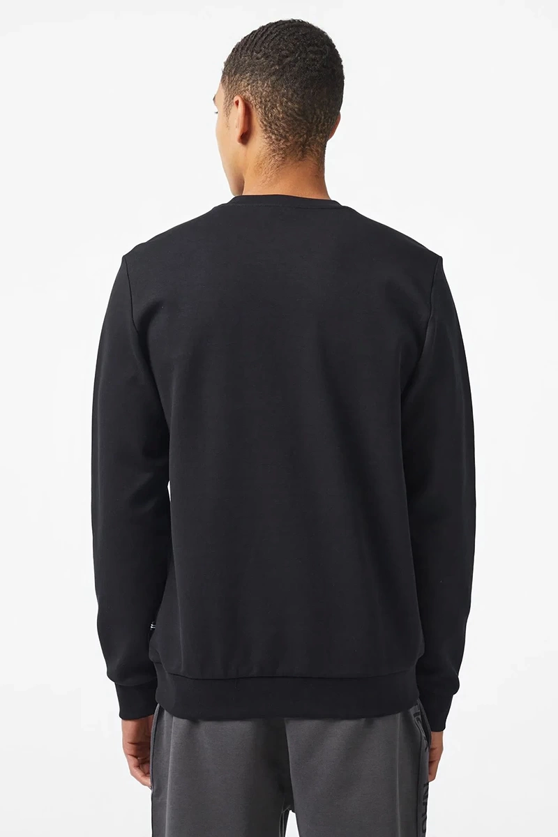 Nautica Erkek Siyah Regular Fit Sweatshirt