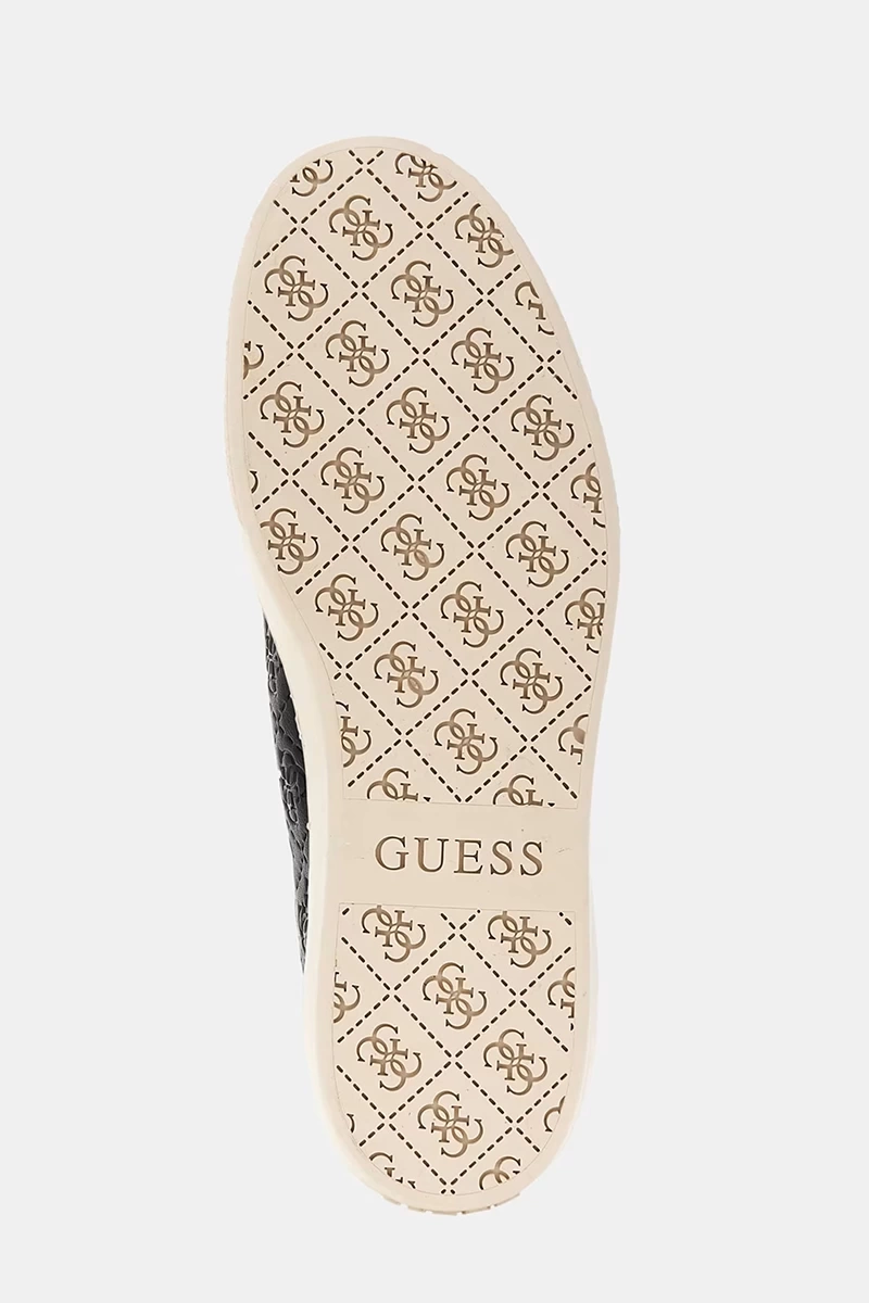 Guess Erkek Nola Kendinden Logolu Siyah Sneaker