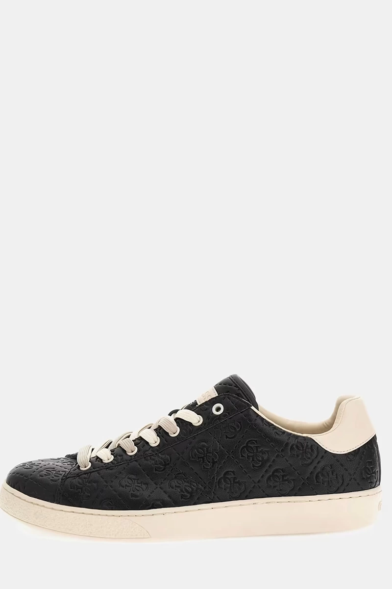 Guess Erkek Nola Kendinden Logolu Siyah Sneaker