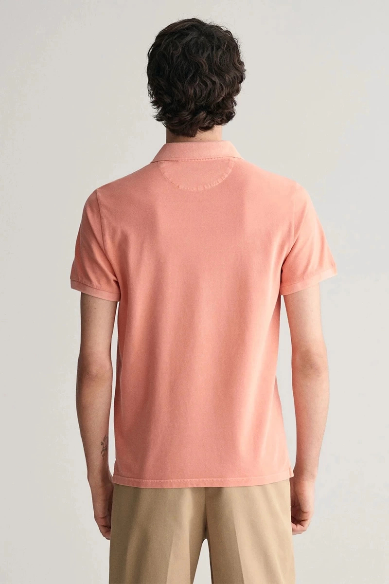 GANT Erkek Pembe Regular Fit Logolu Polo