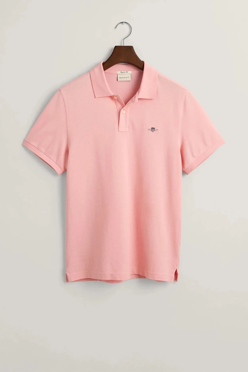 Gant Erkek Pembe Regular Fit Logolu Polo