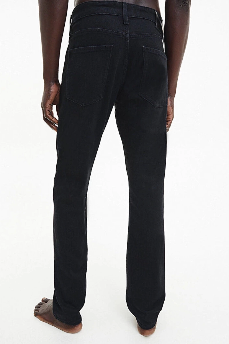 Calvin Klein Erkek Slim Fit Siyah Kot