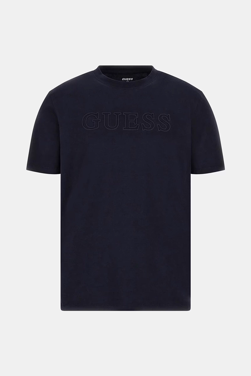 Guess Erkek Önü Logolu T-Shirt