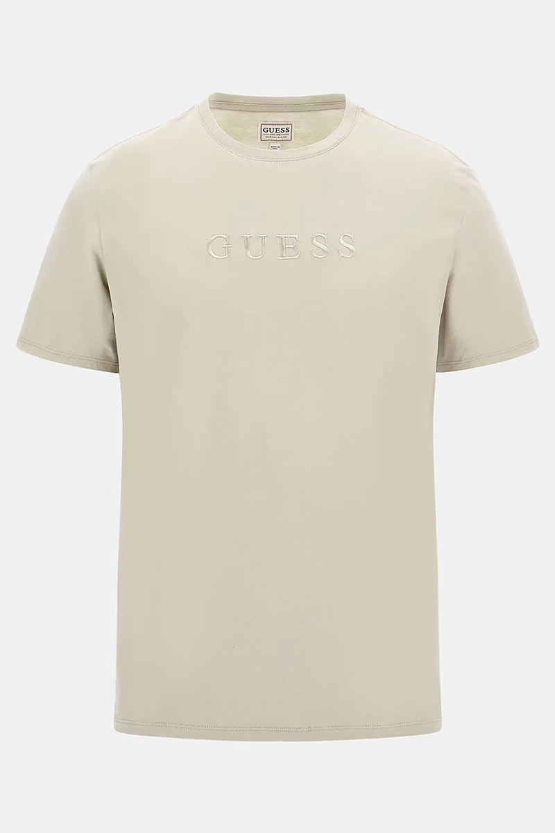 Guess  Erkek Logo İşlemeli T-Shirt